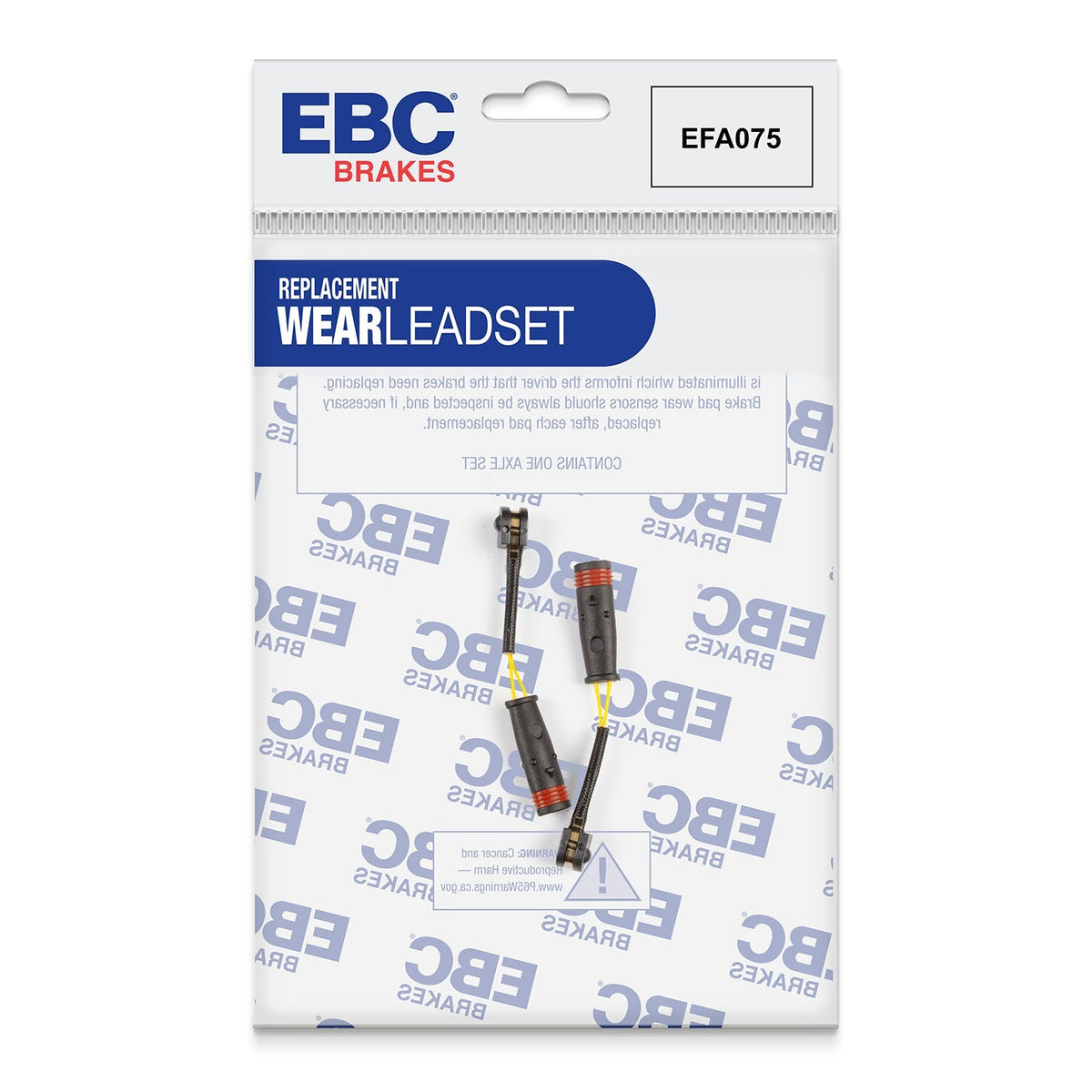 EBC EFA075 Brake Wear Sensor Lead - Fast Road & Track Day Fit