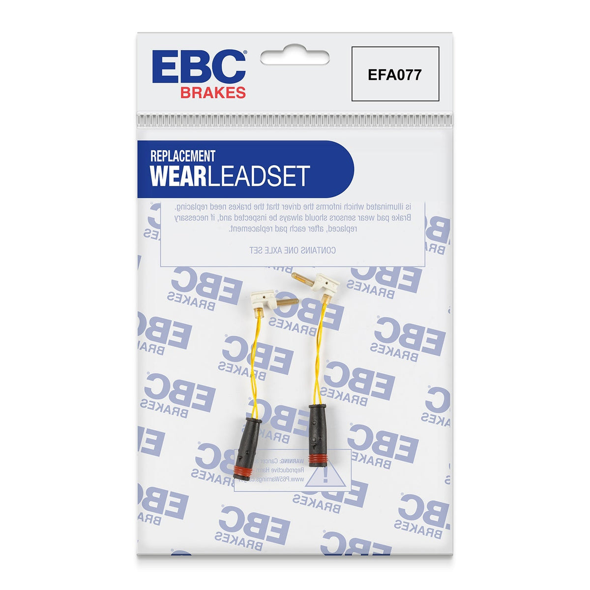 Best Aftermarket EBC Brake Wear Sensor Lead EFA077 - Top Value Upgrade for UK Fitment
