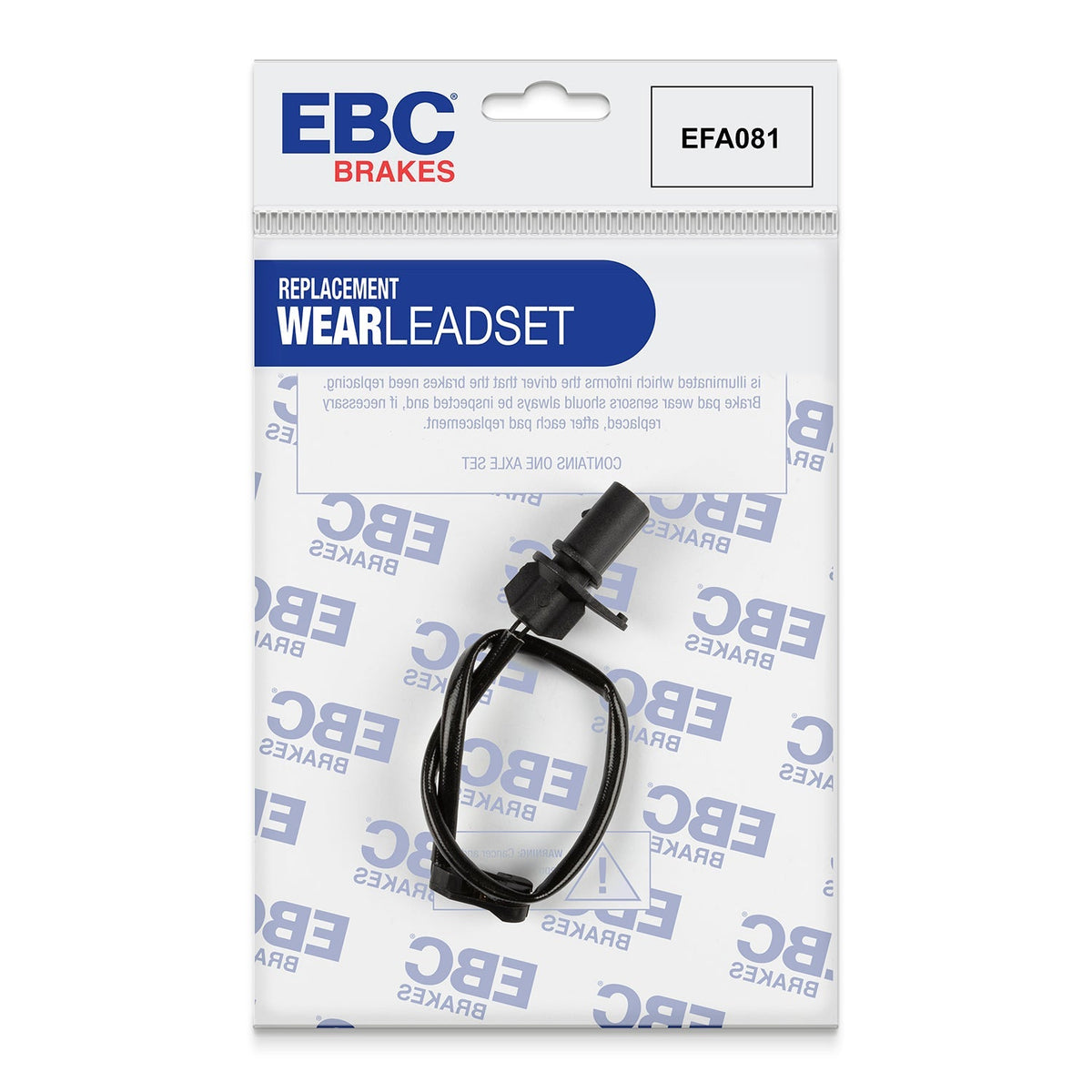 EBC EFA081 Brake Wear Sensor Lead - Fast Road & Track Day Fit
