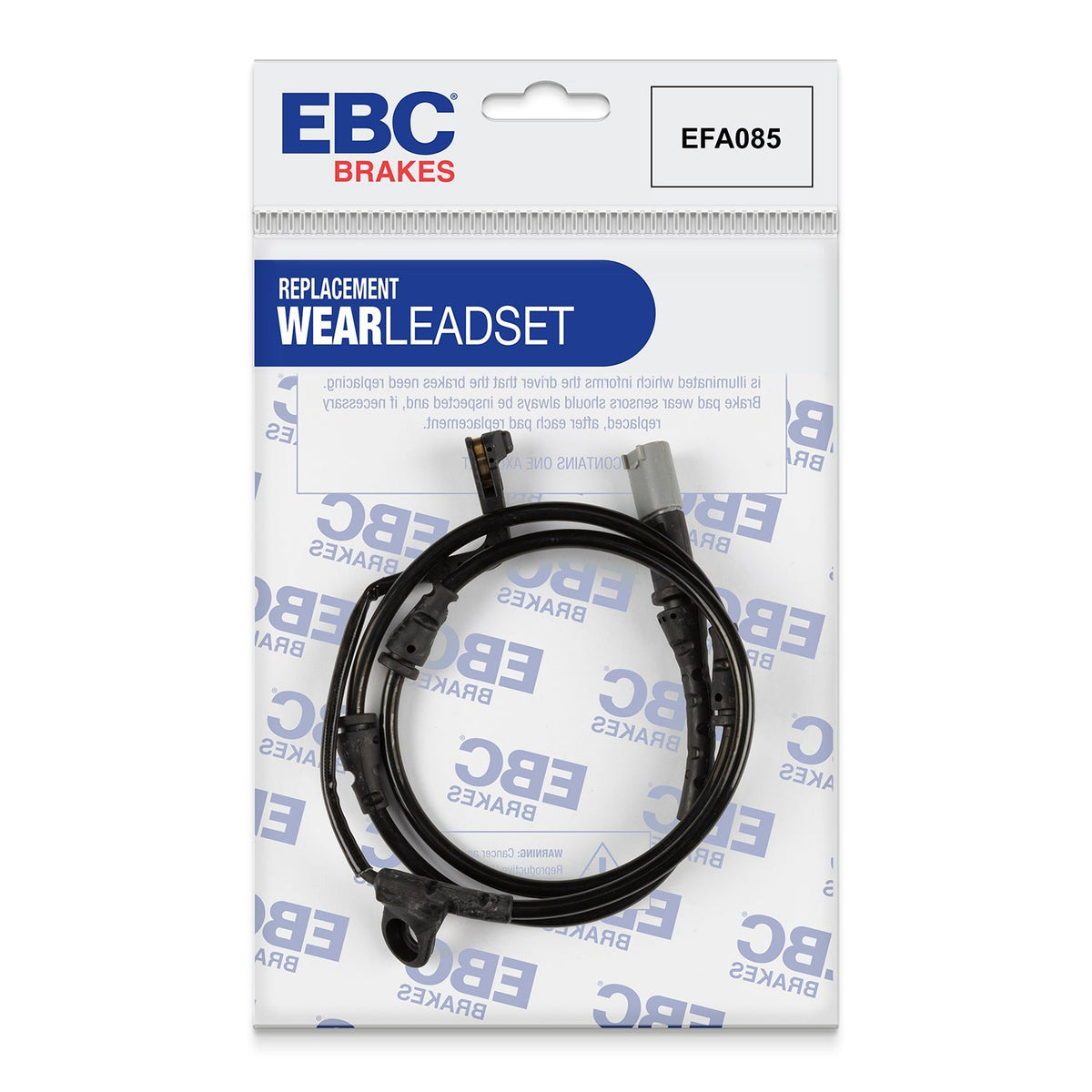 EFA085 EBC Brake Wear Sensor Lead - Fast Road & Track Day Fit