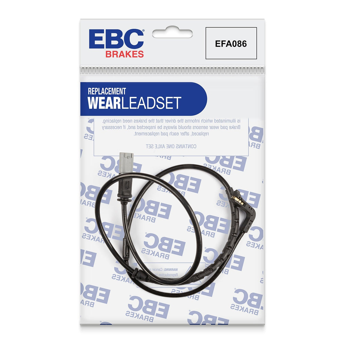 EBC EFA086 Brake Wear Sensor Lead - Fast Road & Track Day Fit