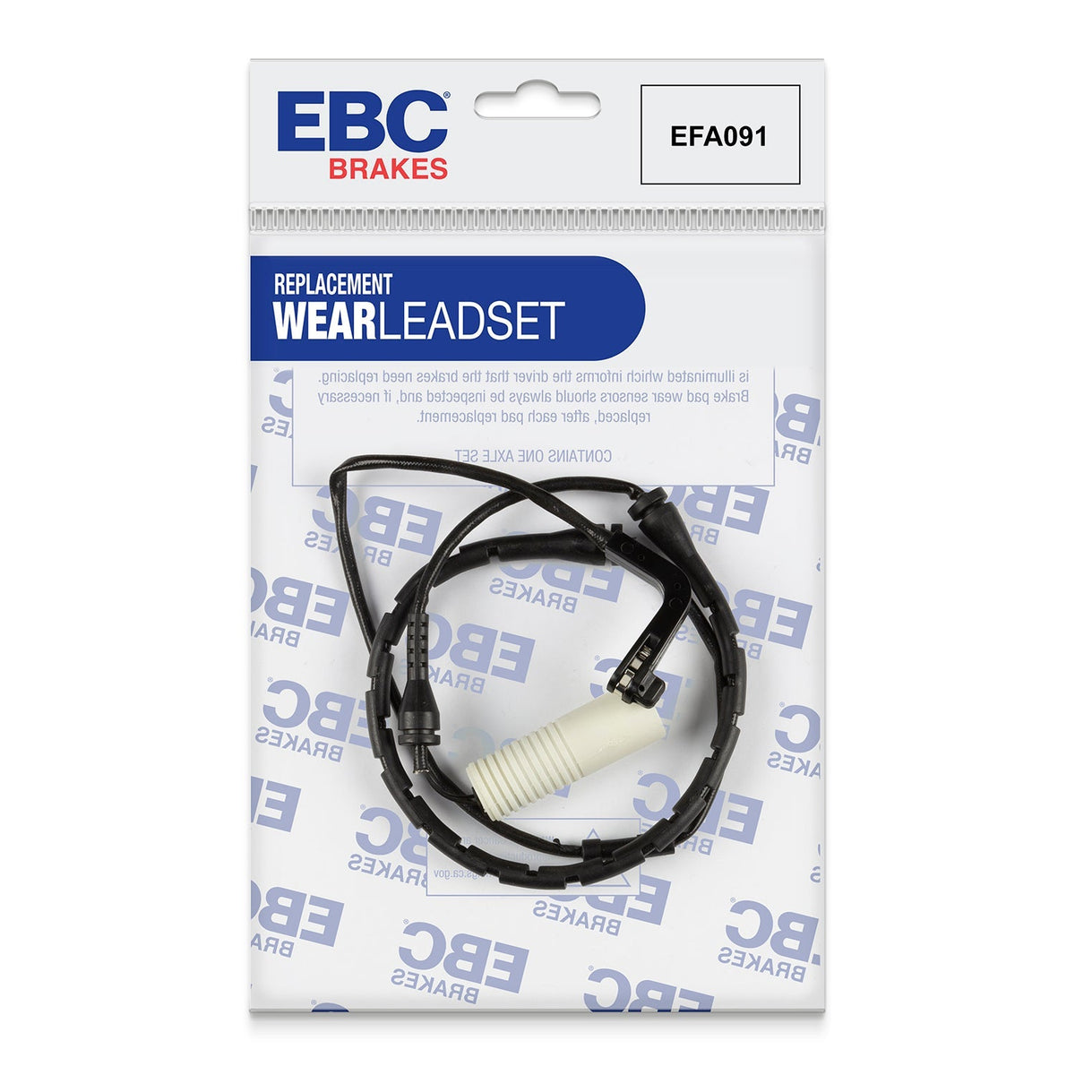 EBC EFA091 Brake Pad Wear Sensor Lead for EBC Greenstuff, Redstuff, Ultimax