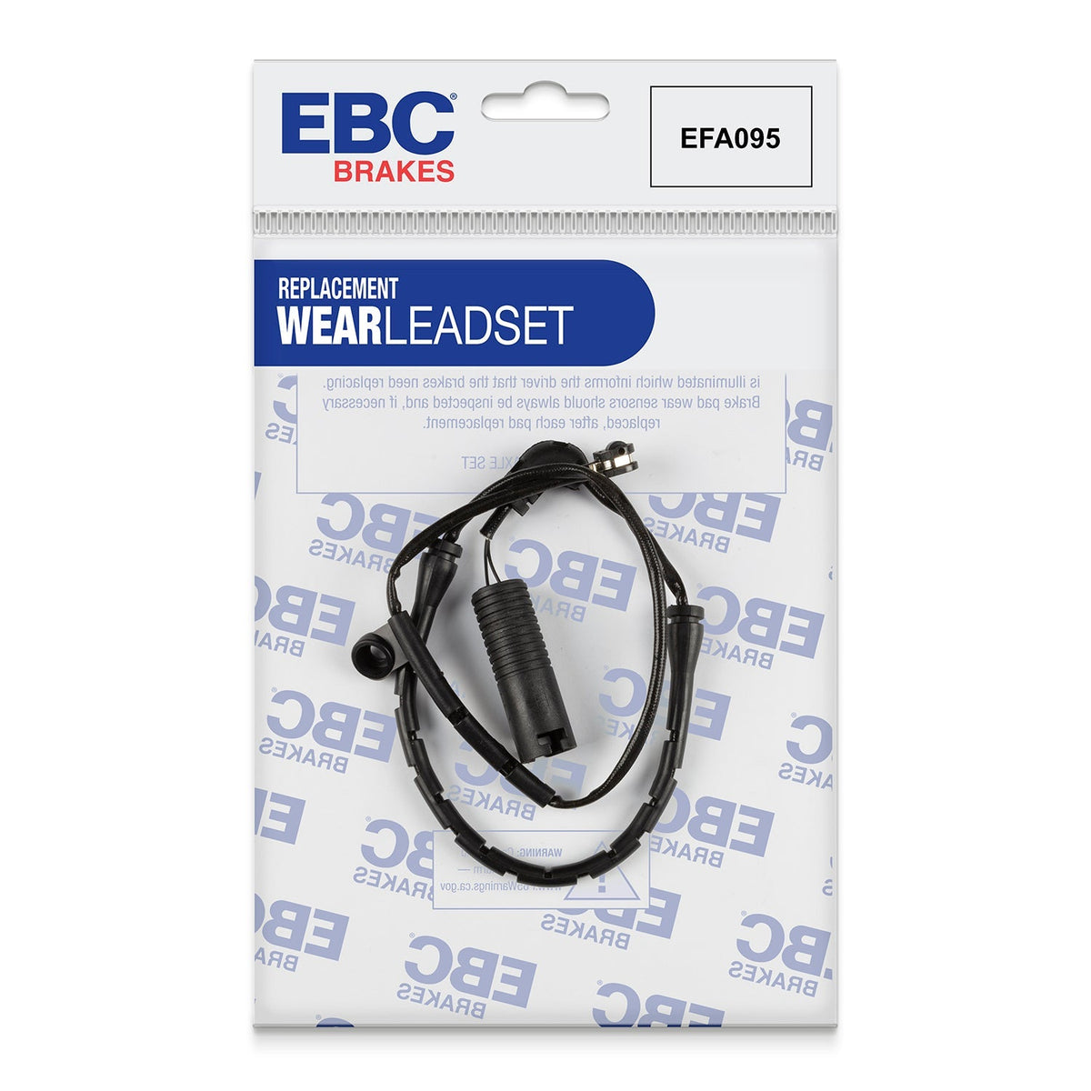 Ford Focus ST, VW Golf GTI, BMW 1/2/3 Series EBC Brake Wear Sensor Lead EFA095
