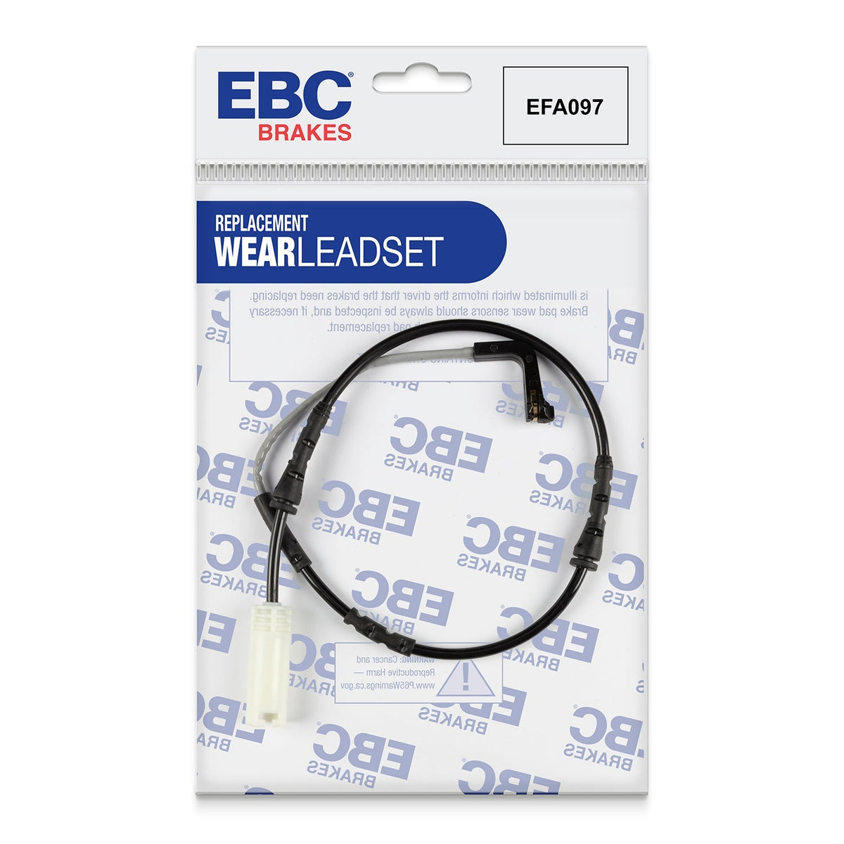 Ford Focus ST EBC Brake Pad Wear Sensor Lead EFA097