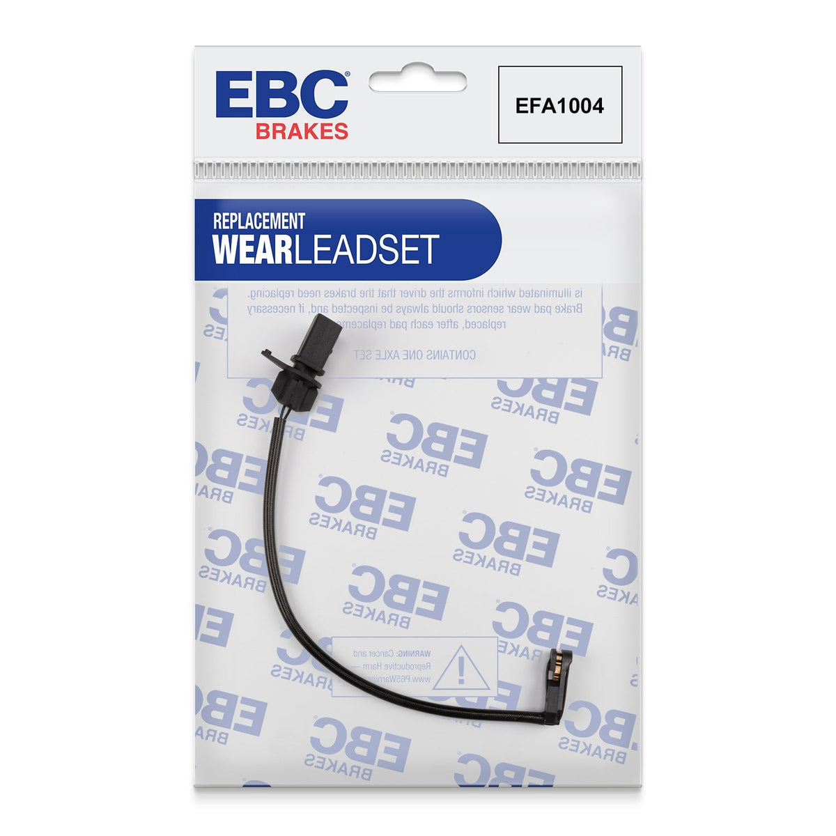 Ford Focus ST, VW Golf GTI, BMW 3-Series E90 E92 EBC Brake Wear Sensor Lead EFA1004