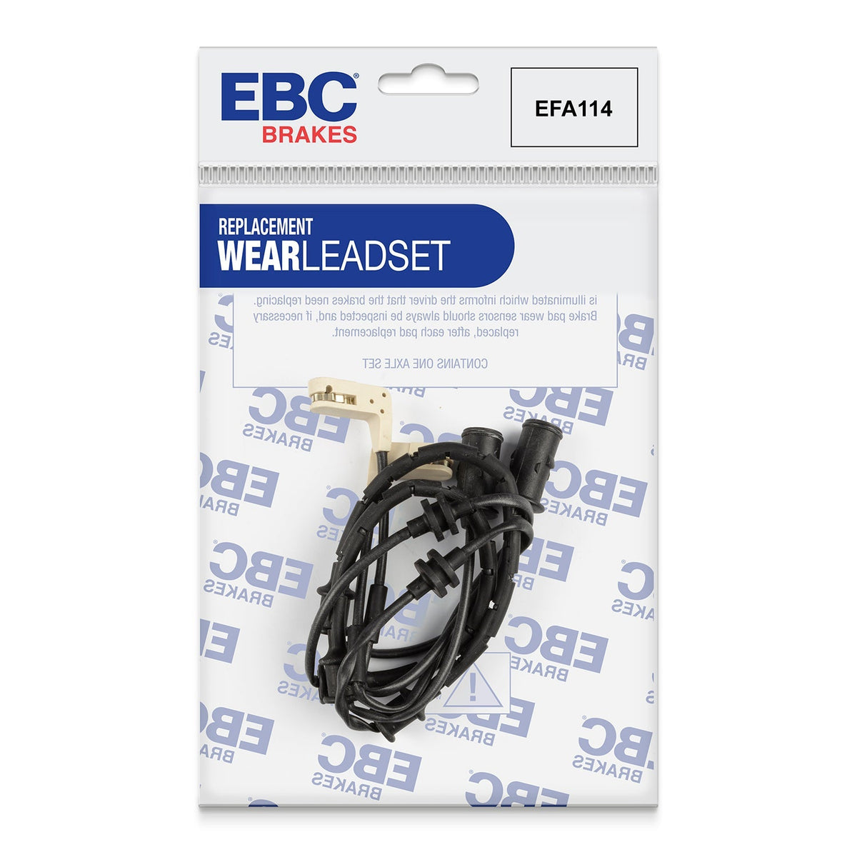 EFA114 Brake Wear Sensor Lead for EBC Pads - Fast Road & Track Day Fit