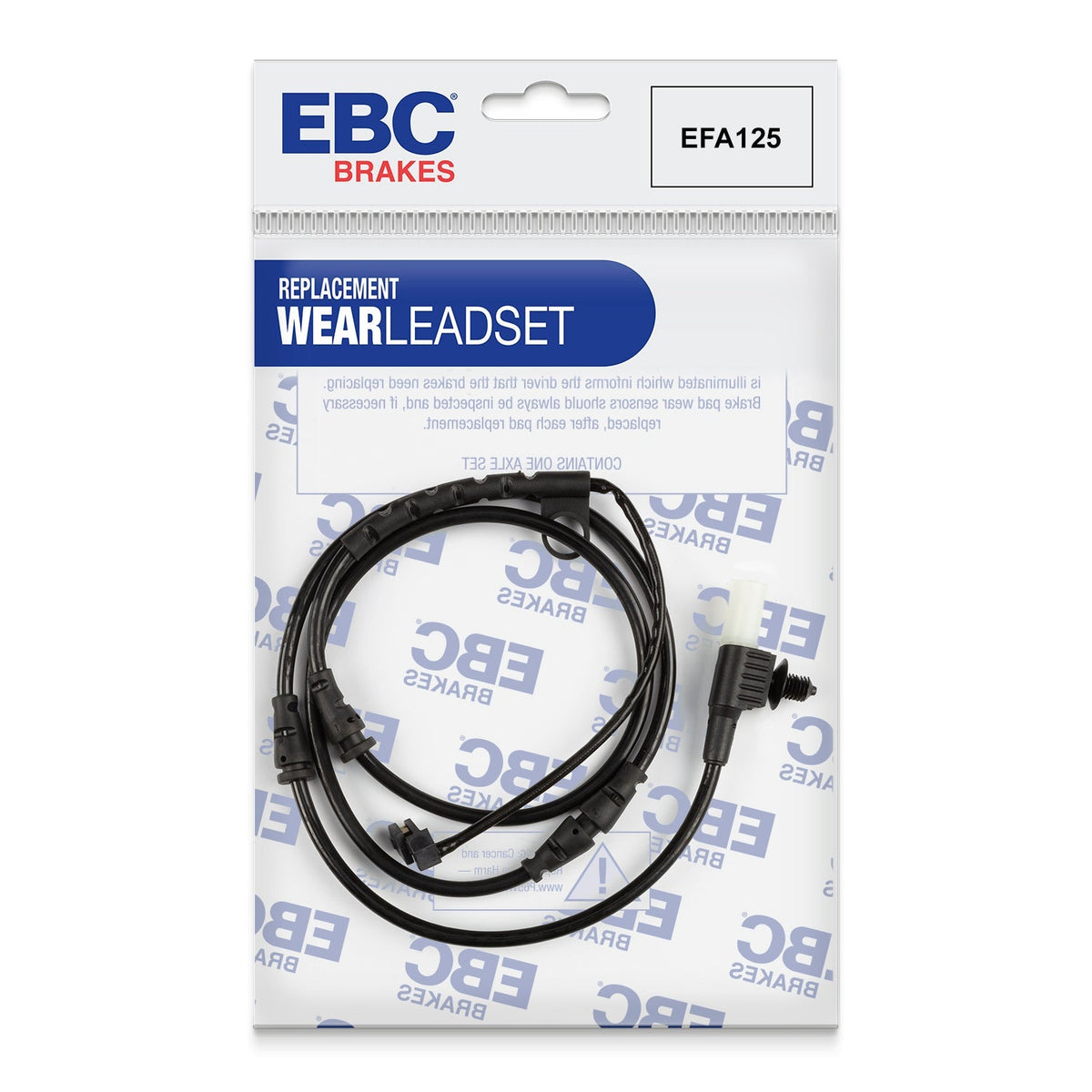 EBC EFA125 Brake Wear Sensor Lead for EBC Redstuff, Greenstuff, Ultimax Pads