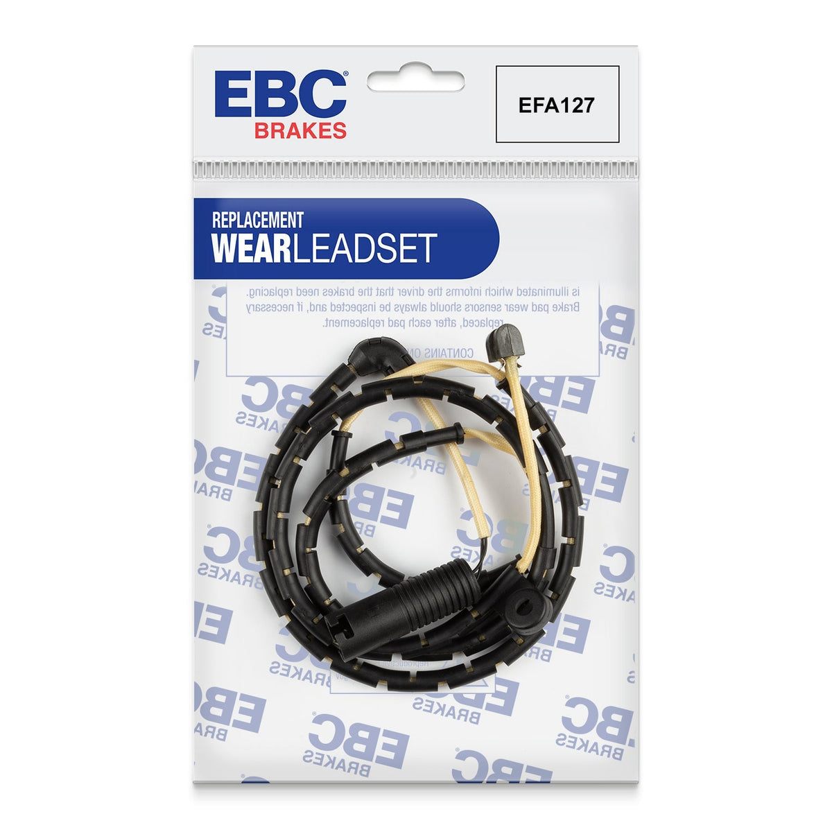 EBC EFA127 Brake Wear Sensor Lead for EBC Redstuff, Greenstuff, Ultimax Pads