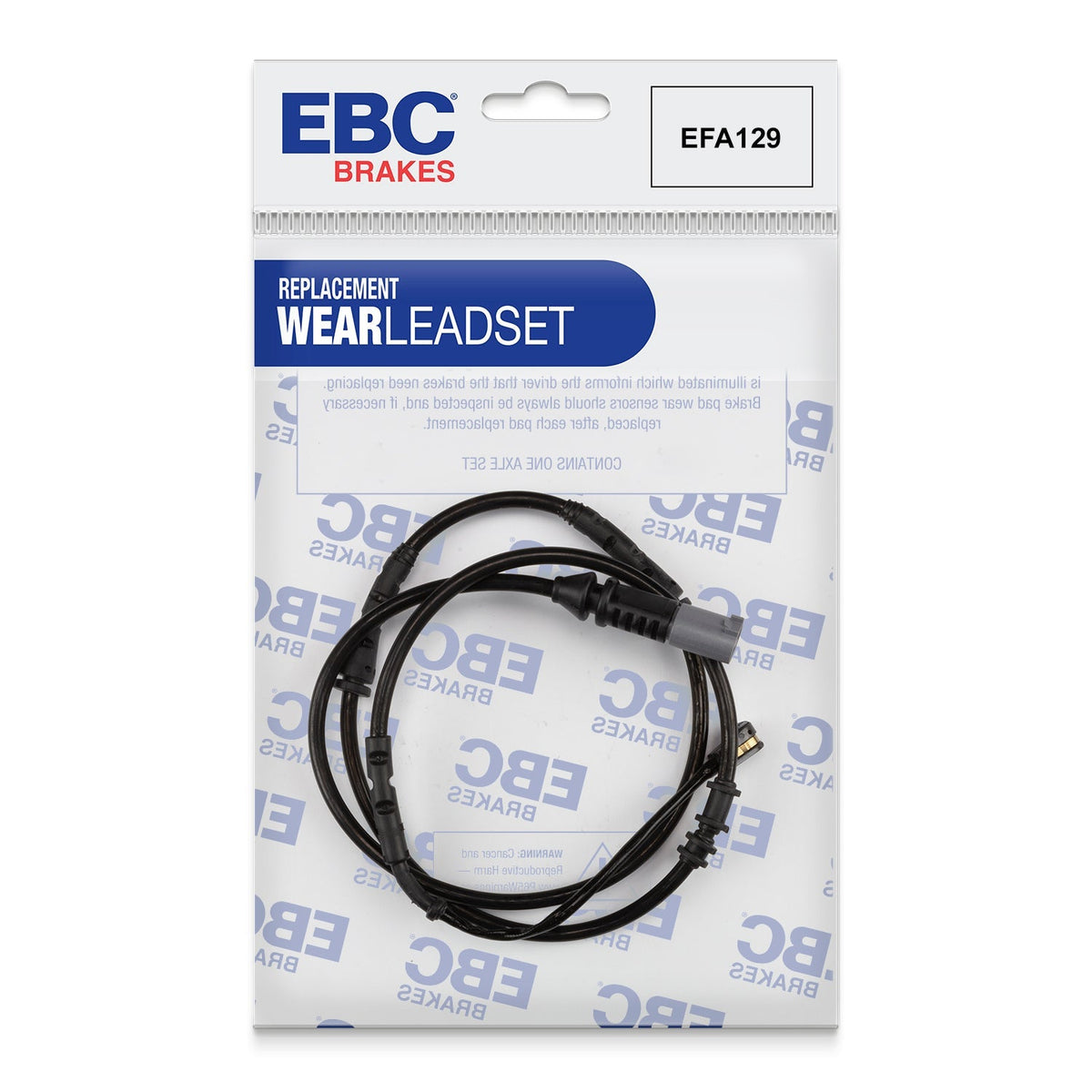 EBC EFA129 Brake Wear Sensor Lead for EBC Redstuff, Greenstuff, Ultimax