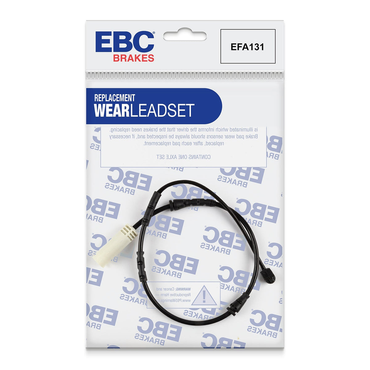 Best Aftermarket EBC Brake Wear Sensor Lead EFA131 - Top Value Upgrade for UK Fitment