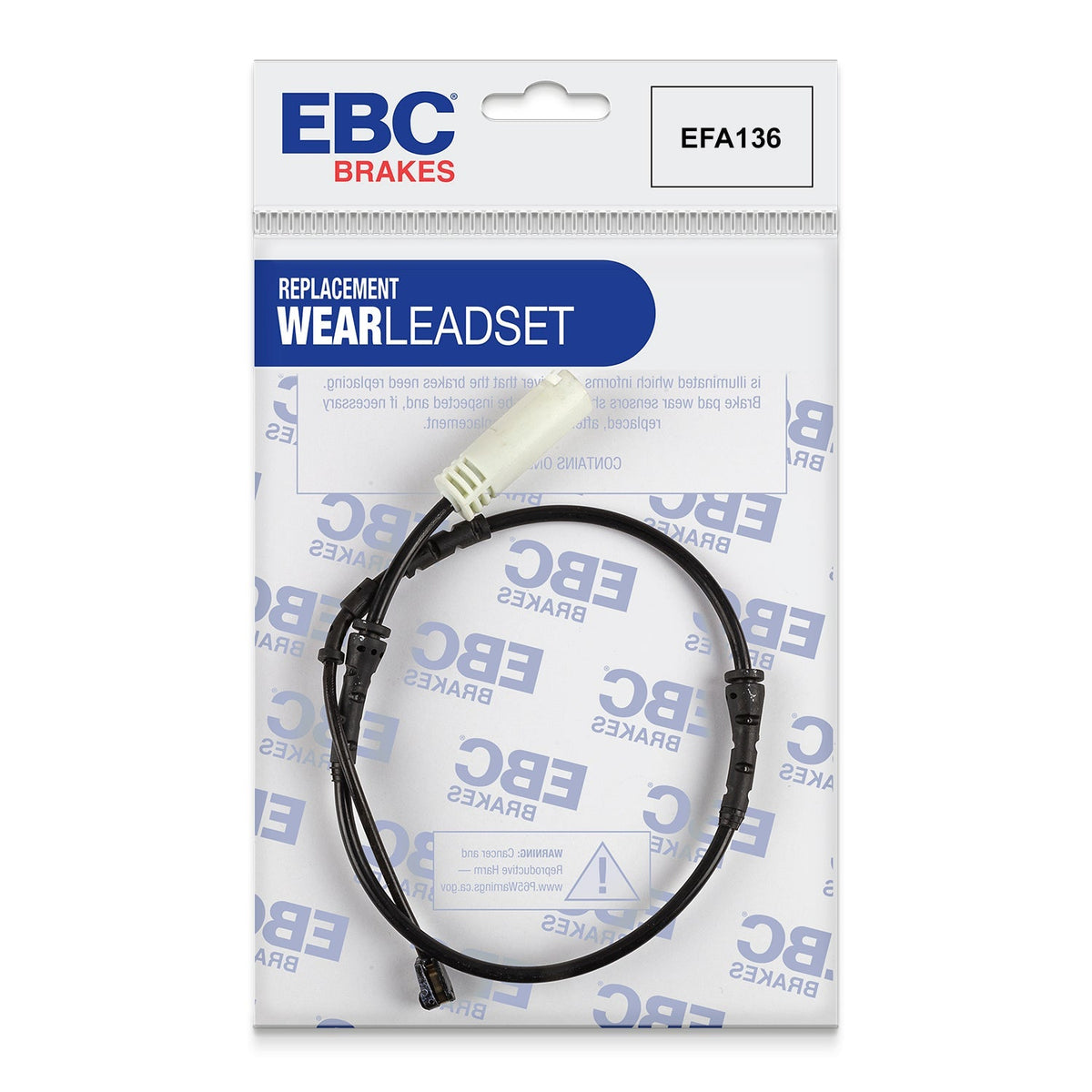 Best Aftermarket EBC Brake Wear Sensor Lead EFA136 - Top Value Upgrade for UK Fitment
