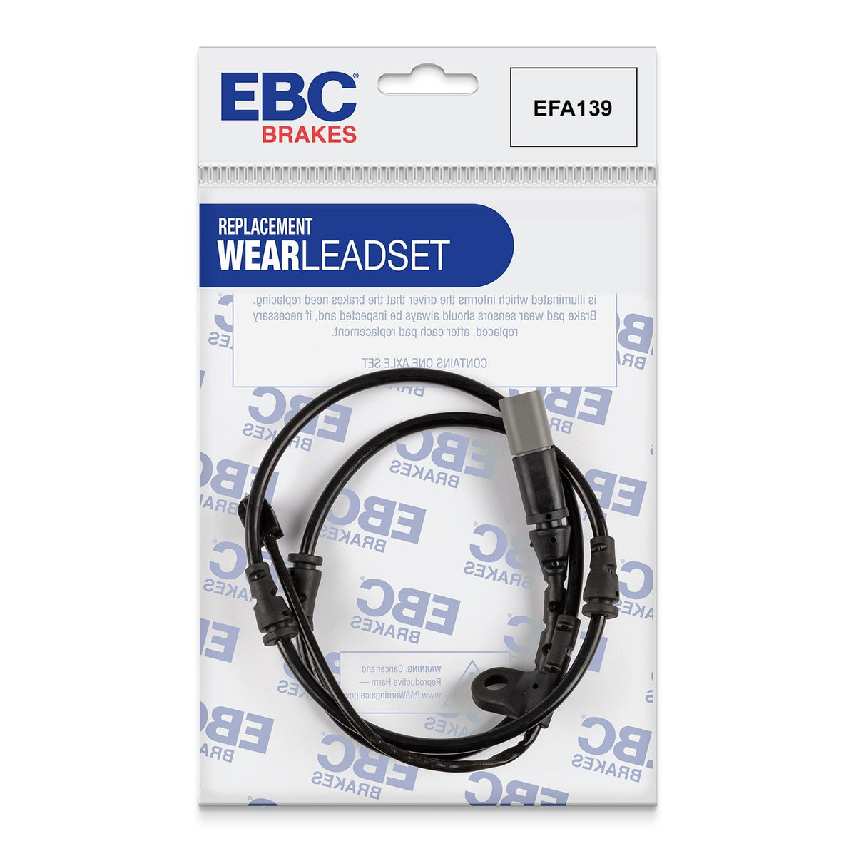 EBC Brake Wear Sensor Lead EFA139 for Ford VW BMW Audi MINI Vauxhall