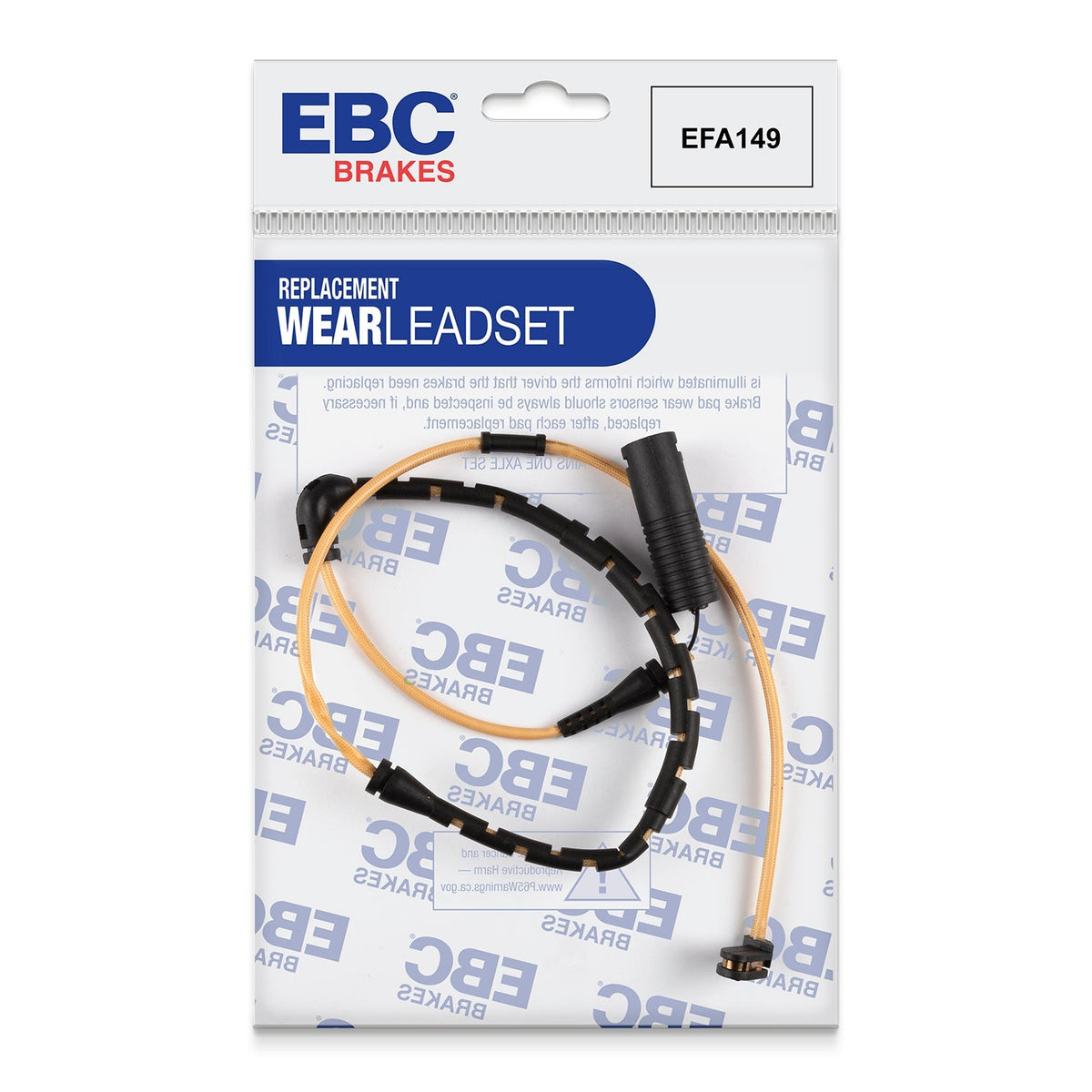 Ford Focus ST, VW Golf GTI, BMW E90 E92 Brake Wear Sensor Lead EFA149