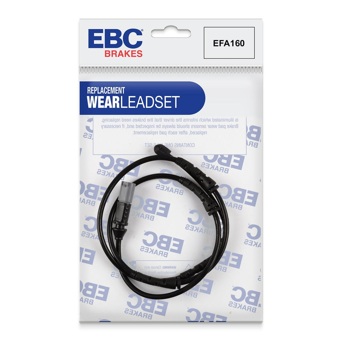 EBC EFA160 Brake Wear Sensor Lead - Fast Road & Track Day Fit