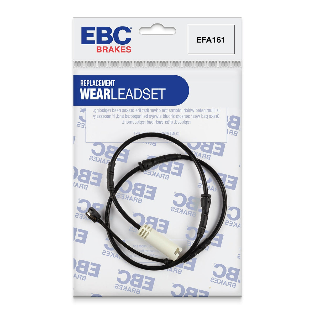 EFA161 Brake Wear Sensor Lead for EBC Redstuff, Greenstuff, Ultimax Pads