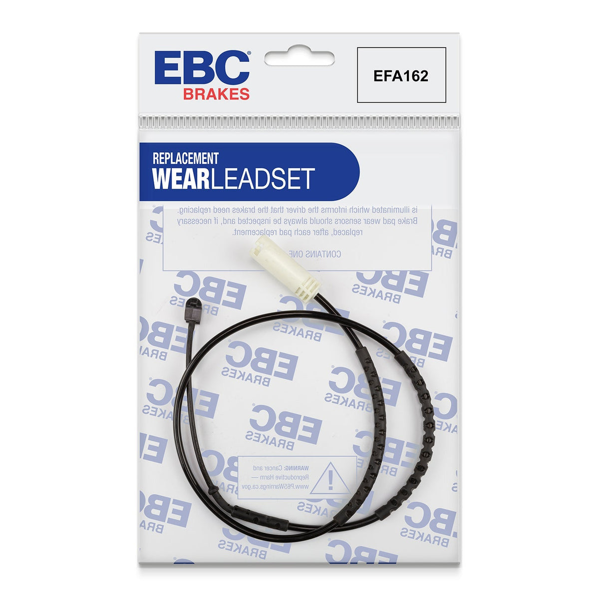 EBC EFA162 Brake Wear Sensor Lead for EBC Greenstuff, Redstuff, Ultimax