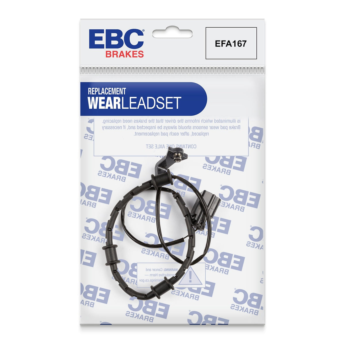 EBC Brake Wear Sensor Lead EFA167 for EBC Redstuff, Greenstuff, Ultimax