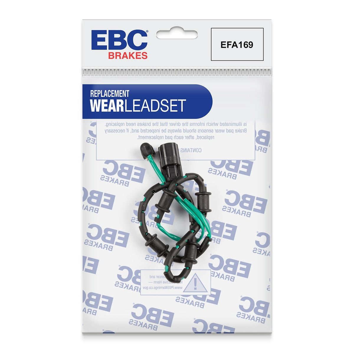 Ford Focus ST Fiesta ST VW Golf GTI Audi A3 BMW 1 & 2 Series EBC EFA169 Brake Wear Sensor Lead