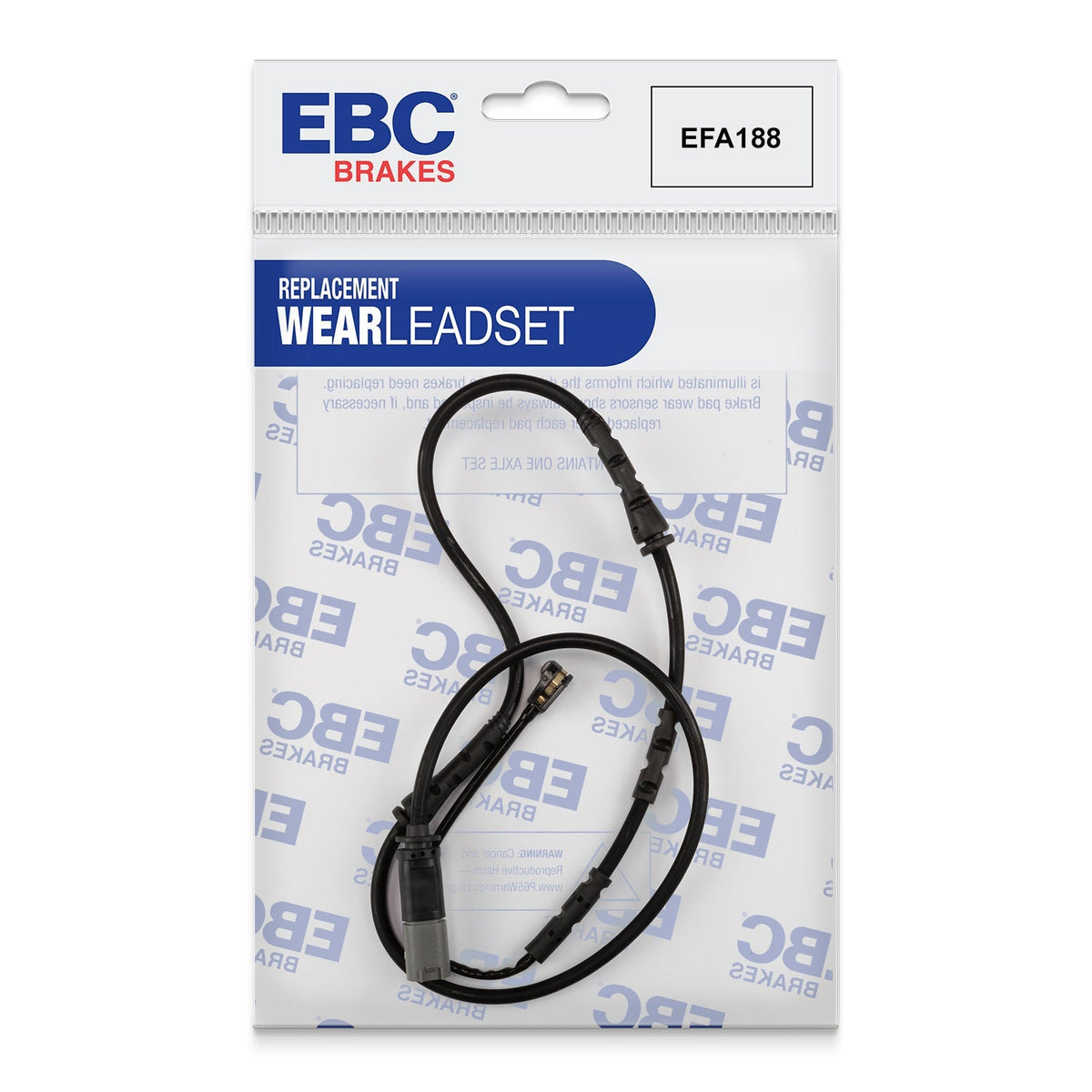 EBC Brake Wear Sensor Lead EFA188 for EBC-Equipped Cars