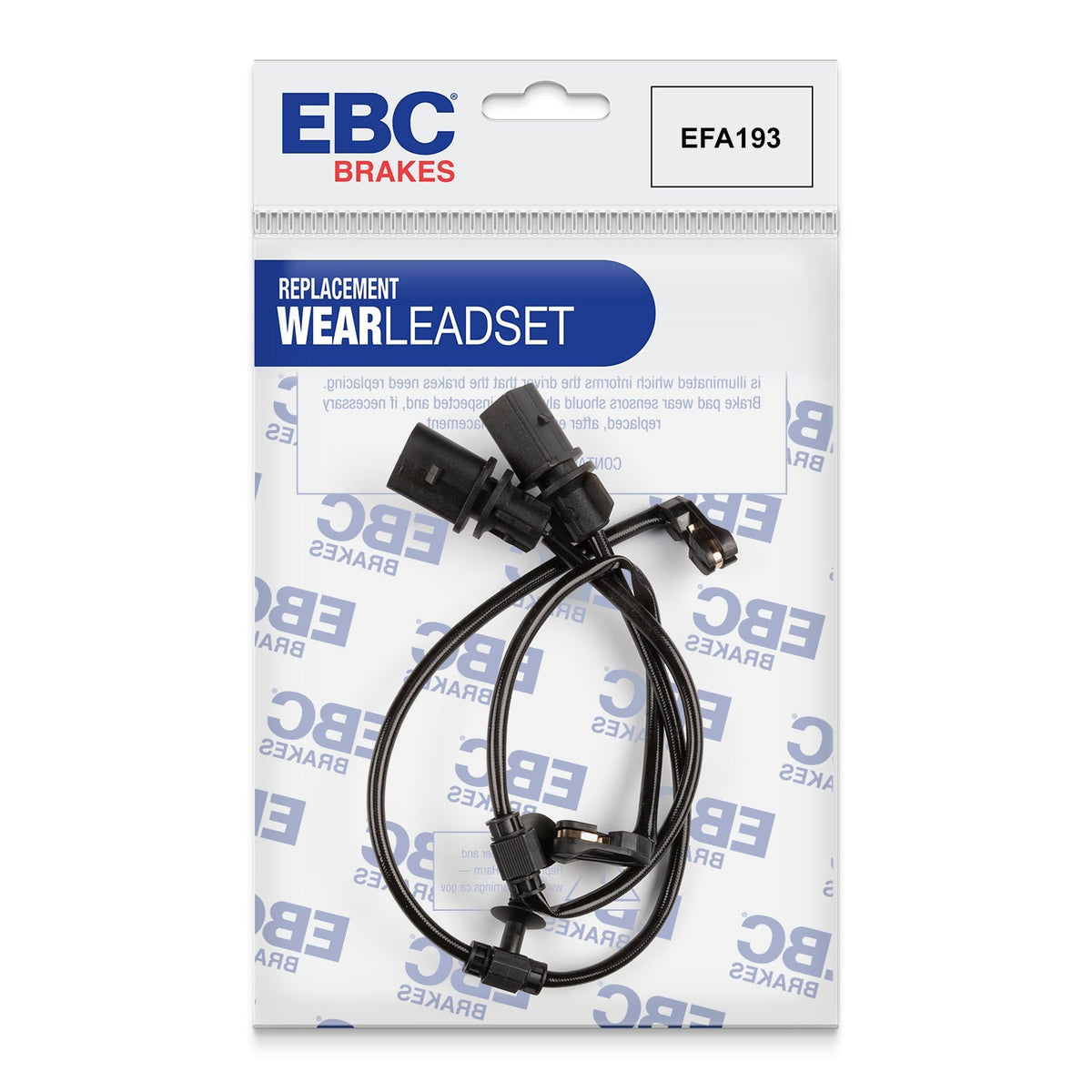 Best Aftermarket EBC Brake Wear Sensor Lead EFA193 - Top Value Upgrade for UK Fitment