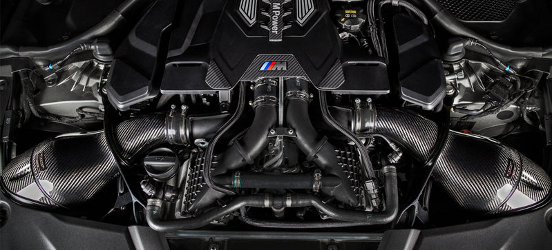 BMW M5 F90 Cold Air Intake - Eventuri V1 Carbon Fibre Kit EVE-F90M5-CF-INT