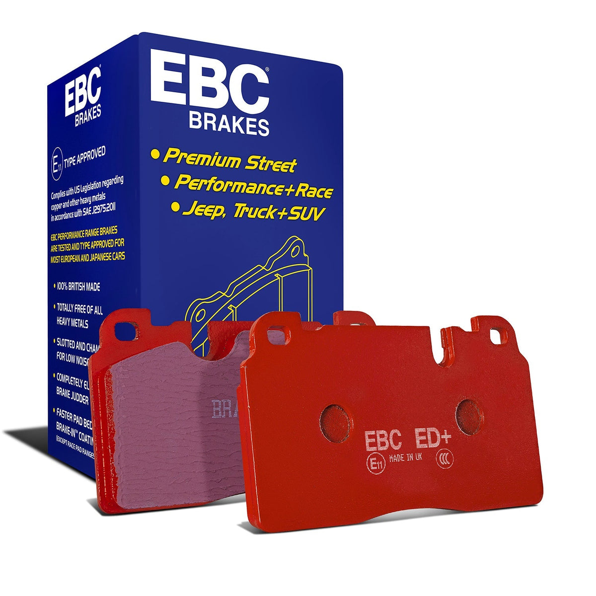 EBC Orangestuff 9000 DP9036 Brake Pads - Track Day & Race Use