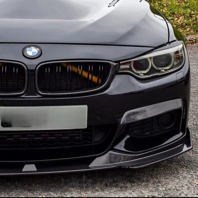 BMW F32 F33 F36 4 Series M Sport Carbon Front Splitter