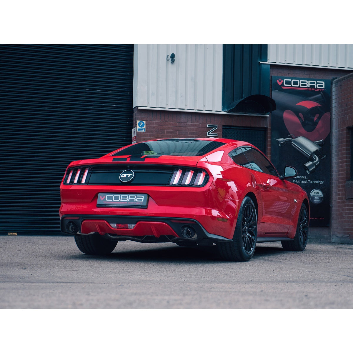 2015-2018 Ford Mustang 2.3 EcoBoost Fastback Venom Box Delete Axle Back Exhaust
