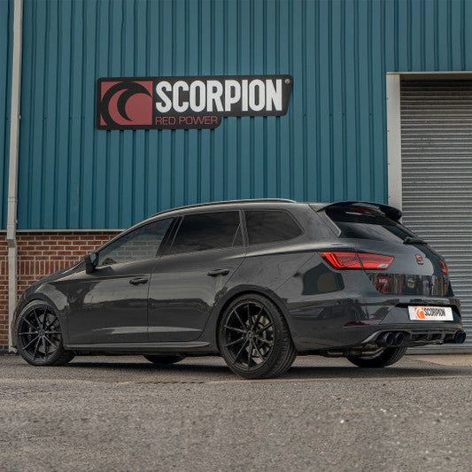 SEAT Leon MK3 Cupra ST 4Drive Carbon Edition GPF-back exhaust SSTS014