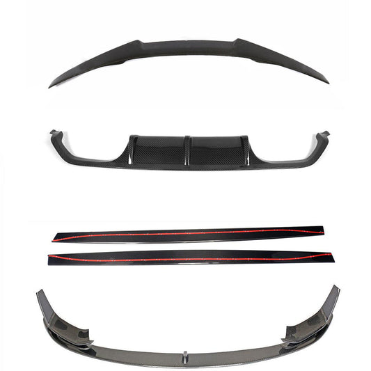 BMW M4 F82 MP-style carbon fibre body kit - CT Carbon
