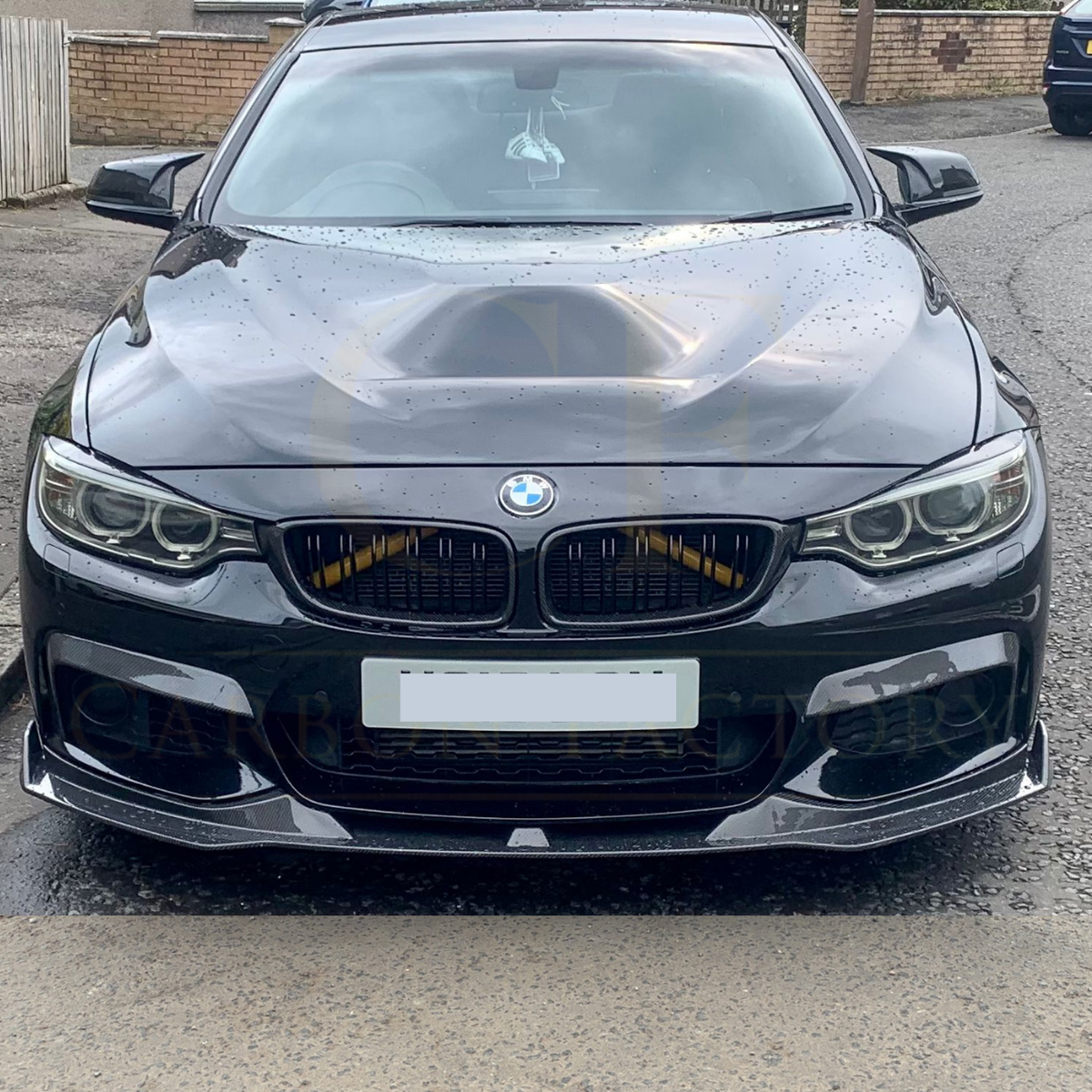 BMW F32 F33 F36 4 Series M Sport Carbon Front Splitter