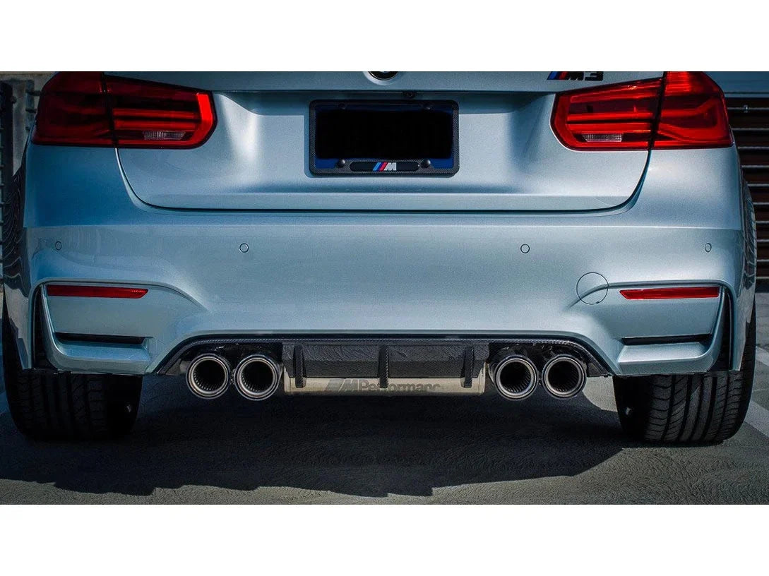 F80 F82 F83 BMW M3 M4 S55 titanium valved exhaust