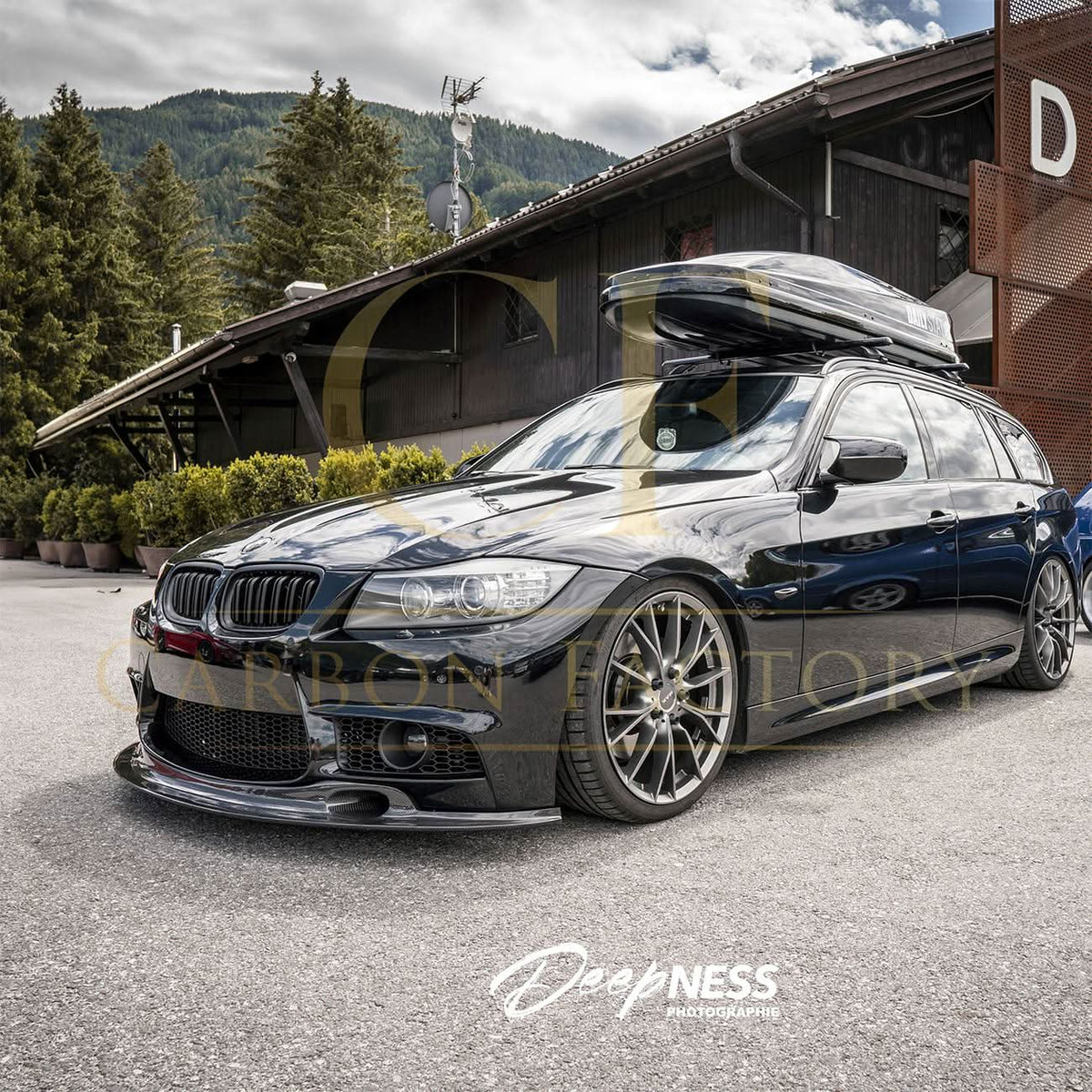 BMW E90 E92 E93 M3 GT4S V1 Style Carbon Fibre Front Splitter