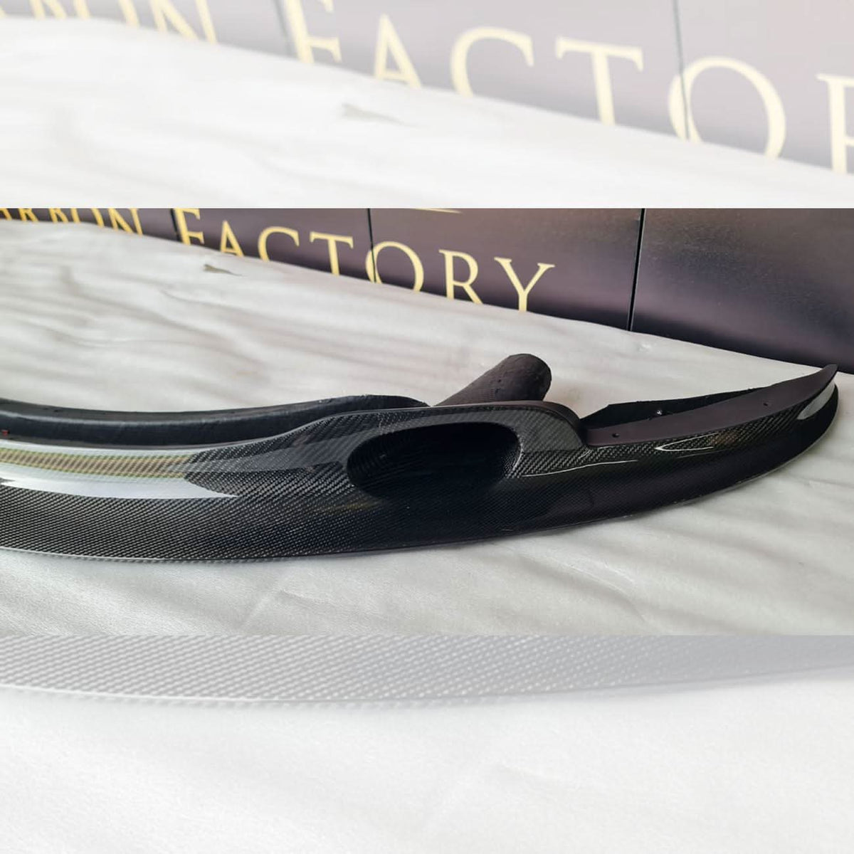 BMW E90 E92 E93 M3 GT4S V1 Style Carbon Fibre Front Splitter