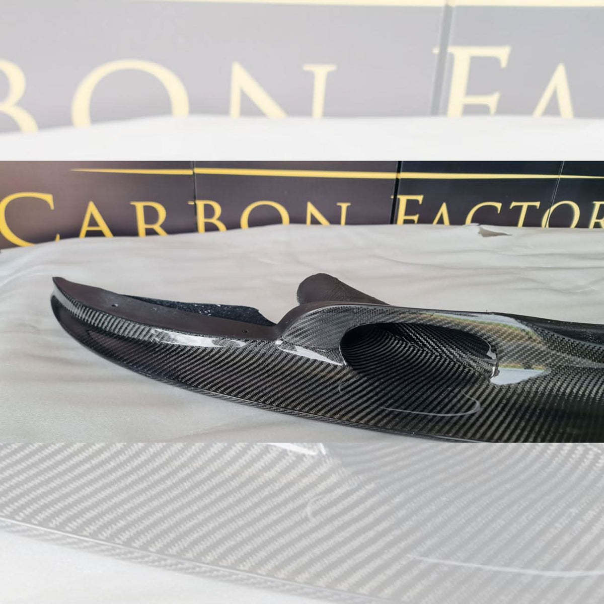 BMW E90 E92 E93 M3 GT4S V1 Style Carbon Fibre Front Splitter