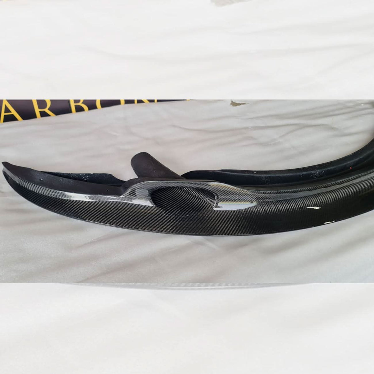 BMW E90 E92 E93 M3 GT4S V1 Style Carbon Fibre Front Splitter