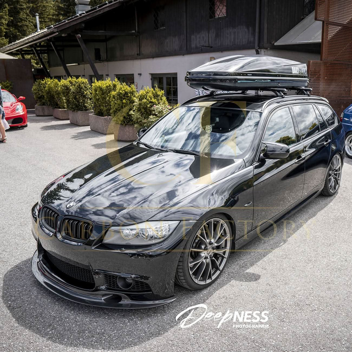 BMW E90 E92 E93 M3 GT4S V1 Style Carbon Fibre Front Splitter