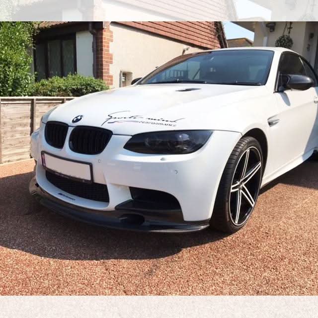BMW E90 E92 E93 M3 GT4S V1 Style Carbon Fibre Front Splitter