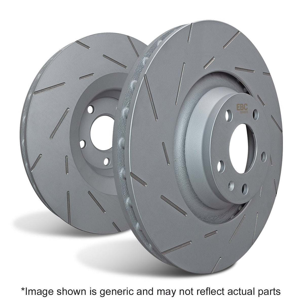 Best Aftermarket EBC USR Fine Slotted Brake Discs (Pair) USR2068R - Top Value Upgrade for UK Fitment