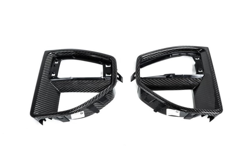 BMW X5 G05 Carbon Fibre Front Air Duct Covers (51112455497/51112455498)