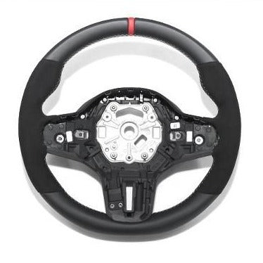 BMW F40 F44 G20 G21 G29 G42 M Performance Alcantara Flat-Bottom Steering Wheel Rim 32302462906