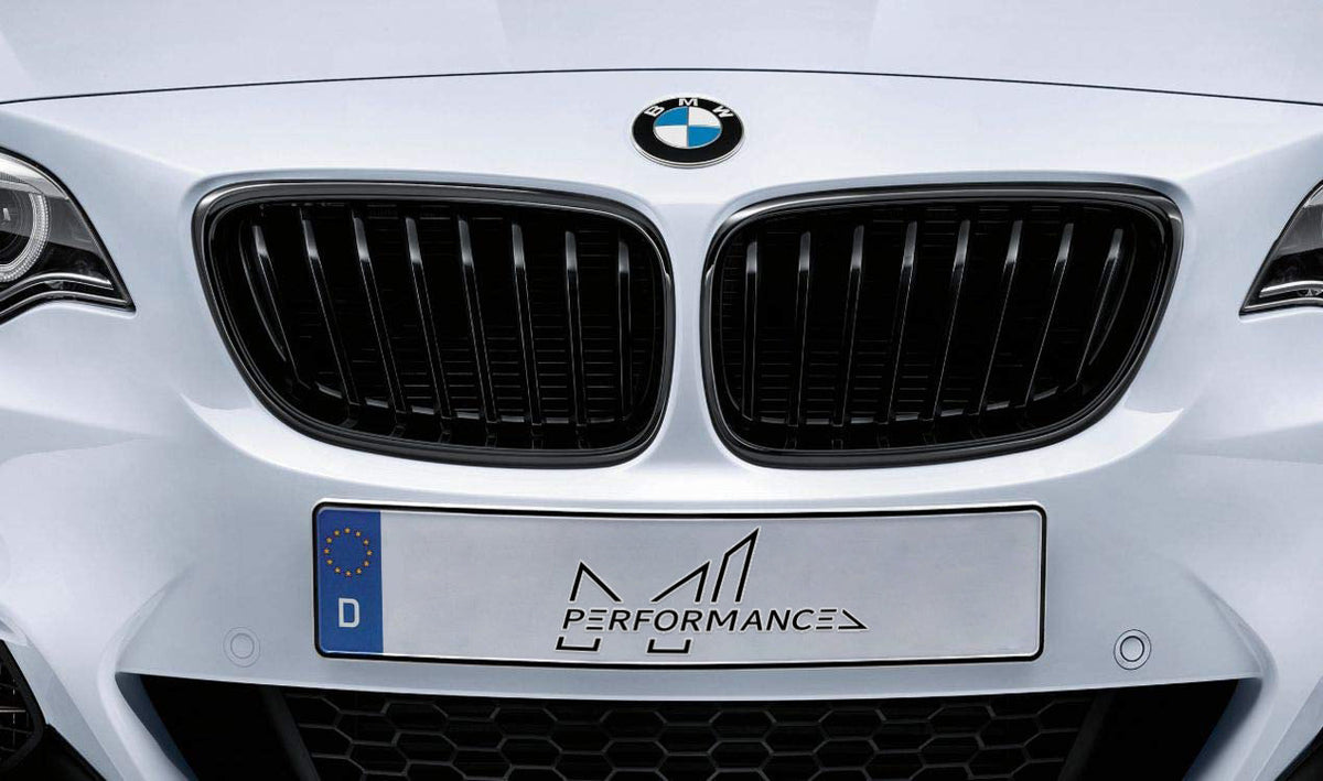 BMW F22 F23 High Gloss Black Kidney Grilles 51712336815 51712336816
