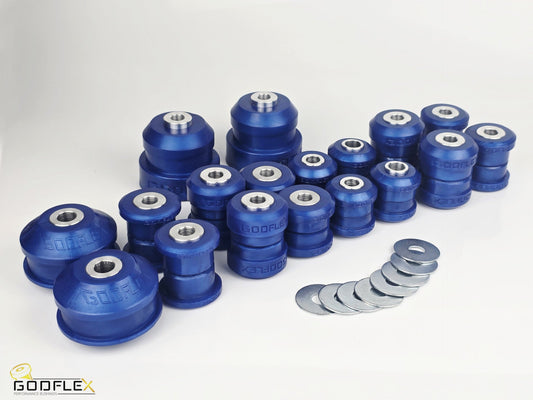 Skoda Superb Mk3 Mk4 (2015-2024) GodFlex GF-SKODA-SUP-PU Polyurethane Suspension Bush Kit