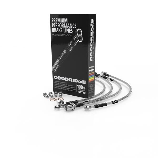 BMW G30 G31 G32 G11 G12 G14 G15 Goodridge Braided Brake Lines SBW0509-4C-BK