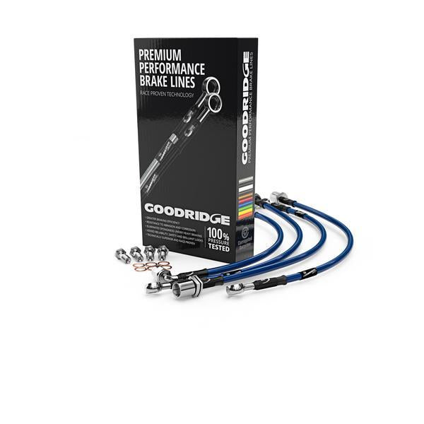 BMW G30 G31 G32 G11 G12 G14 G15 Goodridge Braided Brake Lines SBW0509-4C-BK