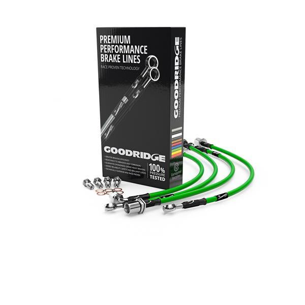 BMW G30 G31 G32 G11 G12 G14 G15 Goodridge Braided Brake Lines SBW0509-4C-BK