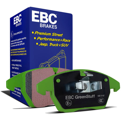 Ford Ranger, Land Rover Discovery, Toyota Land Cruiser, Jeep Wrangler, Nissan Navara EBC Greenstuff 6000 DP61853 Brake Pads