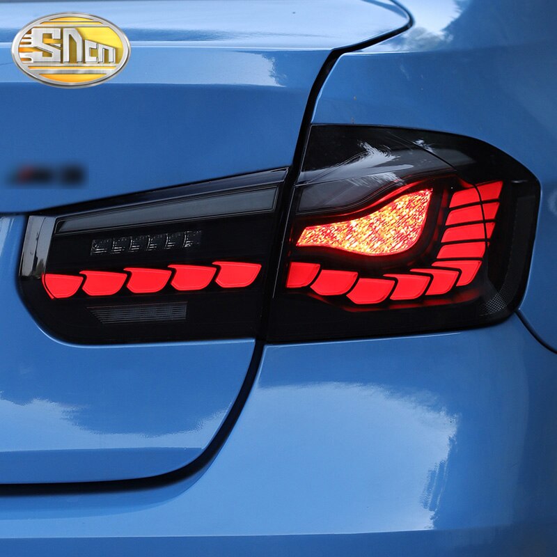 BMW F30 & F80 LED Tail Lights - Plug & Play, Black or Red