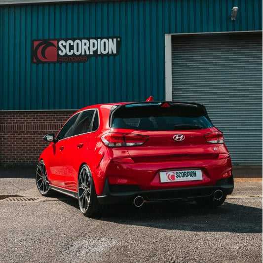 Hyundai i30 N GPF model Scorpion GPF-back exhaust, 76mm, SHYS102