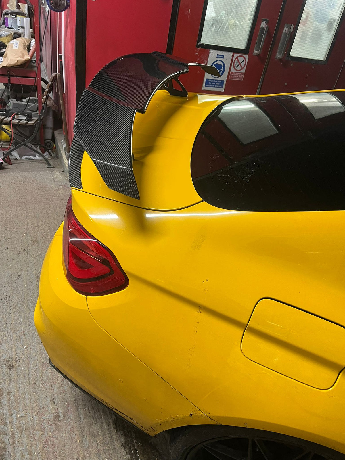 BMW F80 M3 F82 M4 F83 M4 Carbon Fibre GTS V Style Boot Spoiler